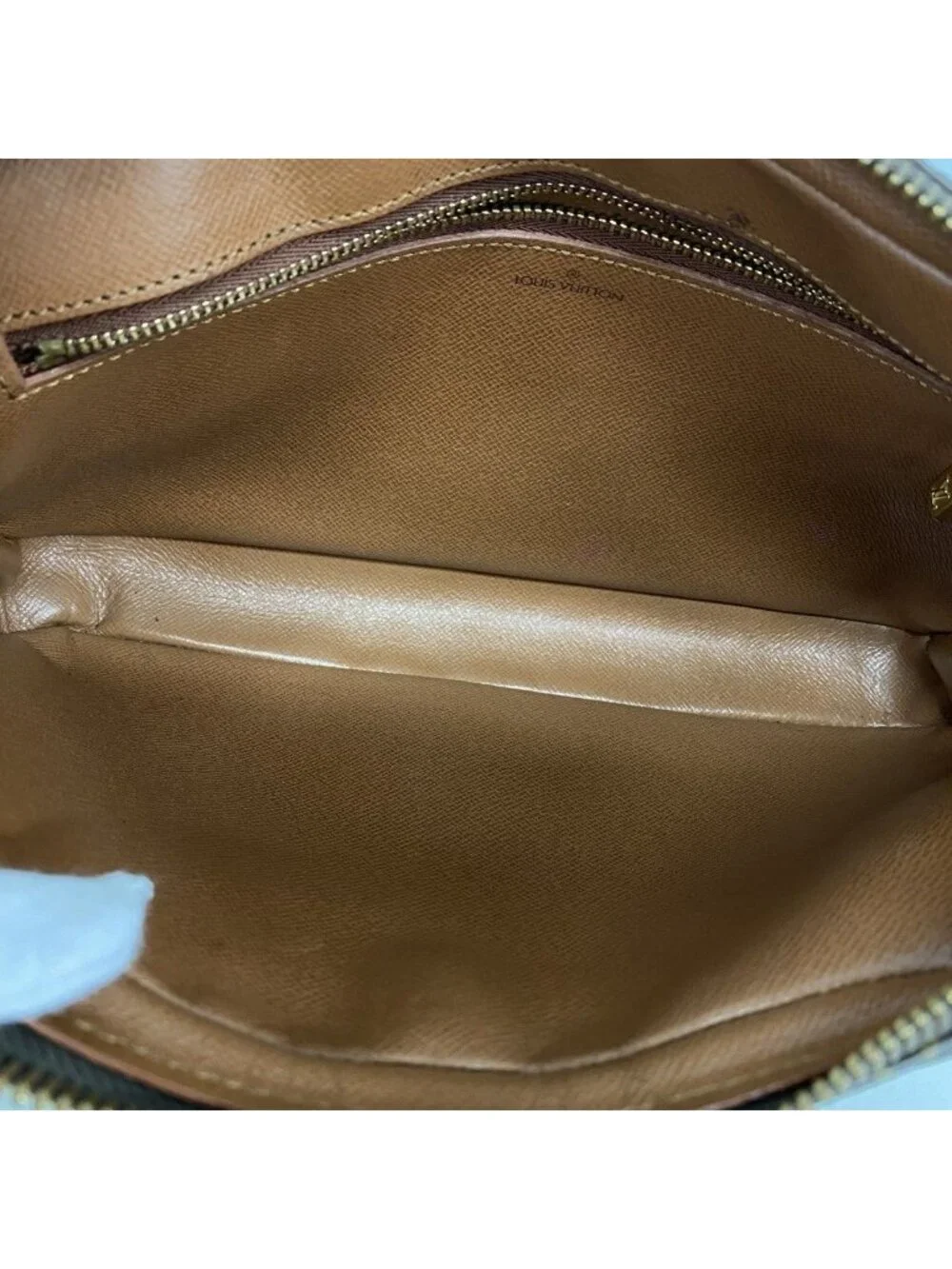 Louis Vuitton Clutch Monogram Marly Dragonne GM Brown